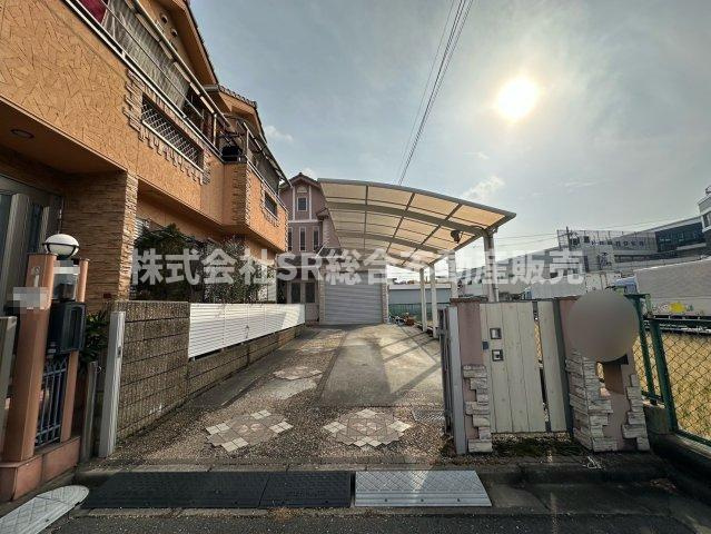 弥生町中古戸建の外観|南向きで陽当たり良好の閑静な住宅街です♪