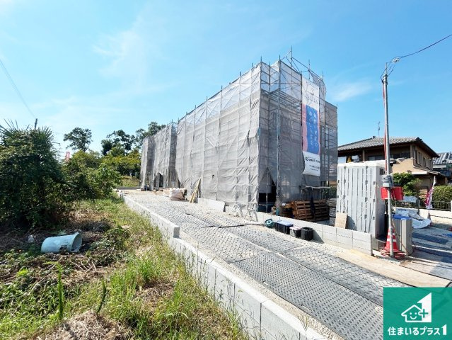 ●29(土)30(日)現地説明会！　生駒郡斑鳩町龍田南　全2邸の外観|現在の進捗状況です！順調に作業進行中、完成が待ち遠しいです！詳細の間取り等、お気軽にお問い合わせください！