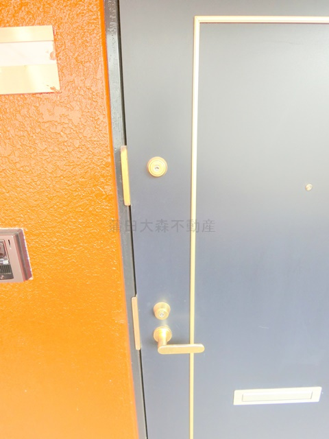 ロイヤルハイツ蒲田の玄関