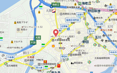 【地図】 | 阪神ハイグレードマンション5番館