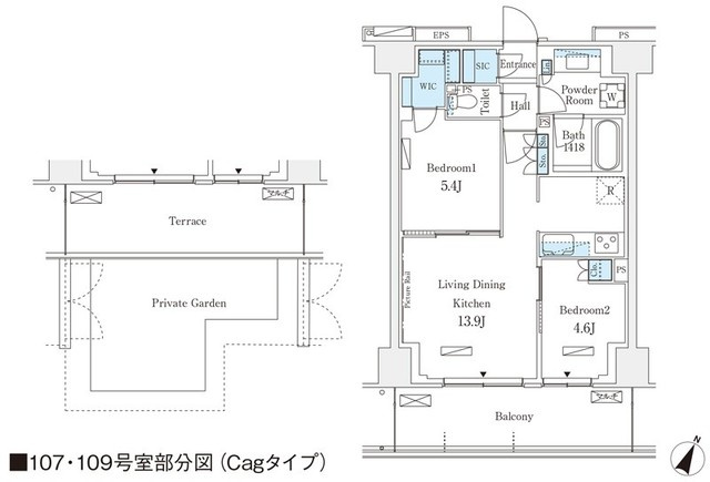 ロイヤルパークス赤羽ノースの間取り