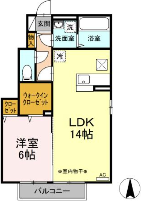 サンフォレストの間取り