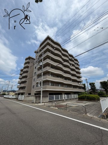【中古マンション】高崎市中居町　ベルヴィル　706号室　2LDKの外観|外はこのようになっています