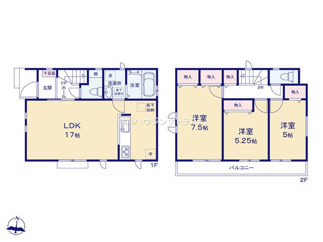 仲介手数料無料　ハートフルタウン　所沢狭山ケ丘33期　全2棟