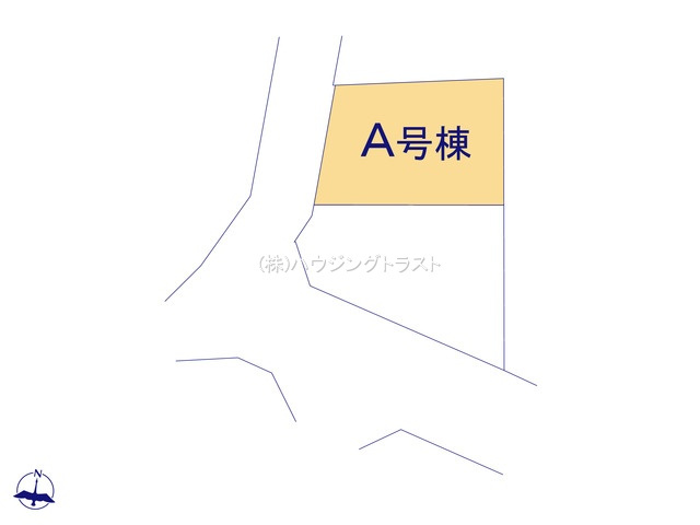 仲介手数料無料　ハートフルタウン所沢狭山ケ丘33期・新築全2棟の区画図