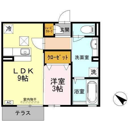 ルークス月見台の間取り