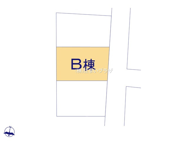 仲介手数料無料）一宮市木曽川町黒田IIの区画図