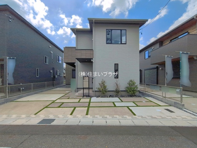 仲介手数料無料）一宮市木曽川町黒田IIの前面道路含む現地写真|前面道路含む現地写真です