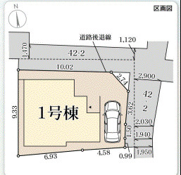 【区画図】 | リーブルガーデン東区日置荘西町２丁 | 区画図