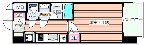【間取り】 | スプランディッド新大阪Ⅴ
