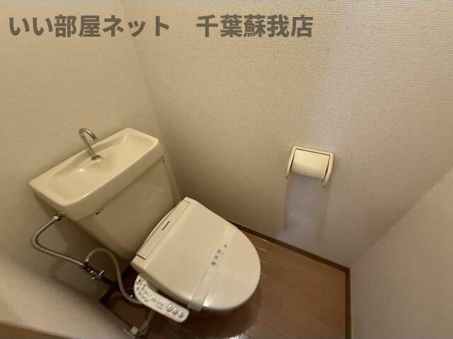 ＴフラットＢのトイレ|トイレもきれいです