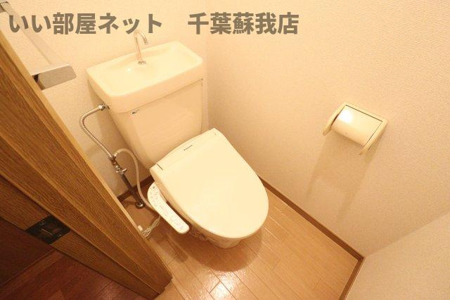 ＴフラットＢのトイレ|清潔感のあるトイレです