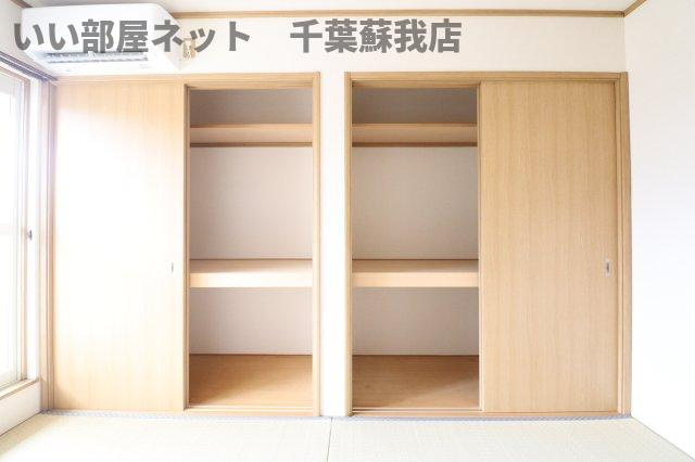 ＴフラットＢの収納|収納のためのスペースです