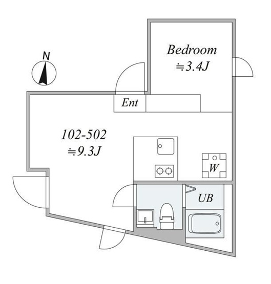 【間取り】 | オークレスト中野