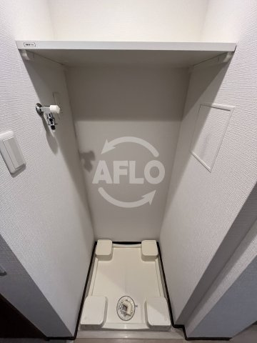 S-FORT江坂垂水町の洗面所|S-FORT江坂垂水町　洗濯パン