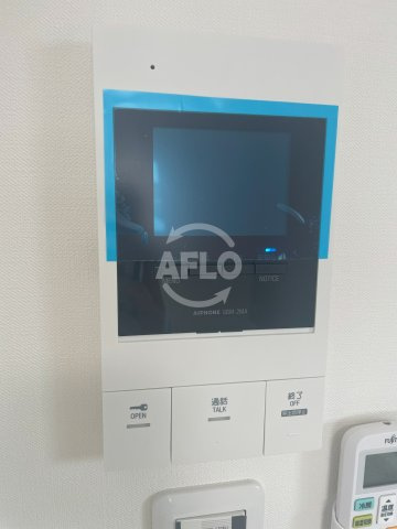 リアコート北田辺のセキュリティ|リアコート北田辺　モニター付きインターホン