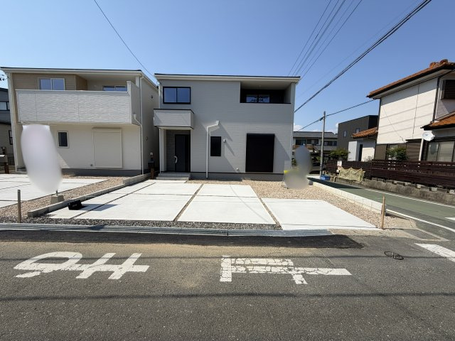 豊橋市芦原町字西上の新築一戸建の外観|詳細はお気軽にお問合せください！
レスト不動産　TEL0532‐55‐1555