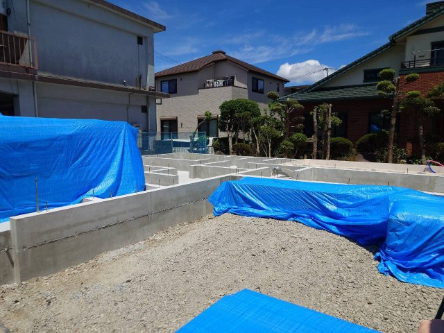  For.M Iーフォルムー小倉南区若園1丁目5期　【小倉南区　新築戸建て】の外観|現地撮影　2026,7,28　For.M Iーフォルムー小倉南区若園1丁目5期　【小倉南区　新築戸建て】