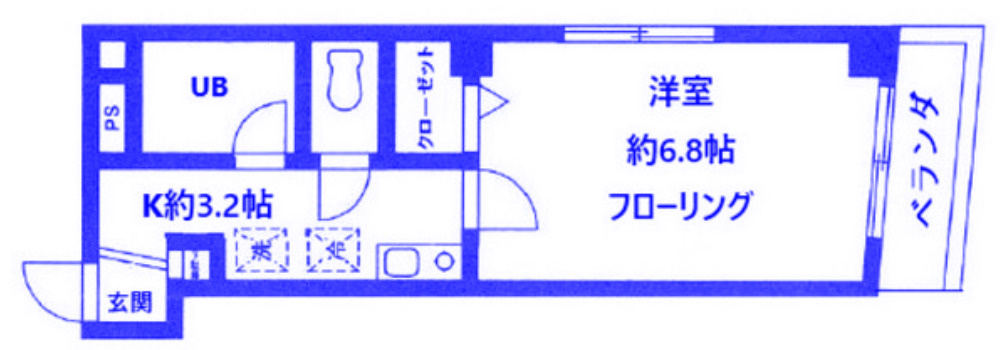 アイビーコートの間取り