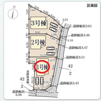 【区画図】 | リーブルガーデン堺市美原区平尾４期 | 区画図