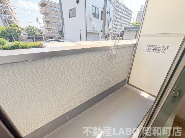 フジパレス松虫通WESTのバルコニー