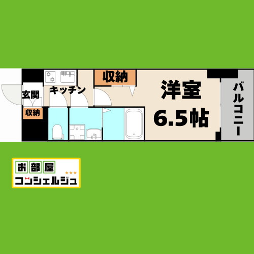 S-RESIDENCE上前津駅前の間取り