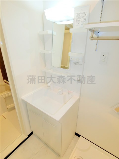 ベルエクラ蒲田Ⅱの洗面所|独立洗面台　洗面脱衣所