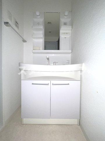 大阪市淀川区西中島２丁目の賃貸マンションの洗面所
