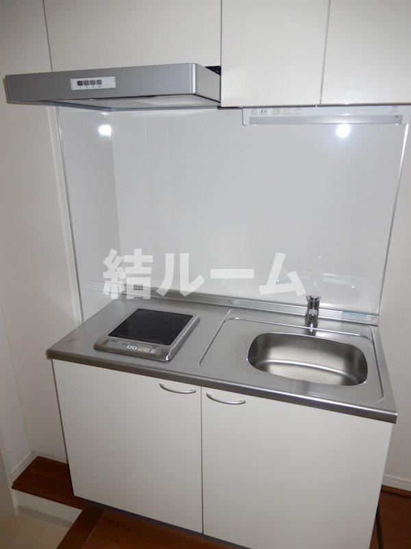 文京区千石２丁目のアパートのキッチン