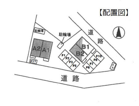 グランモア　ABの区画図
