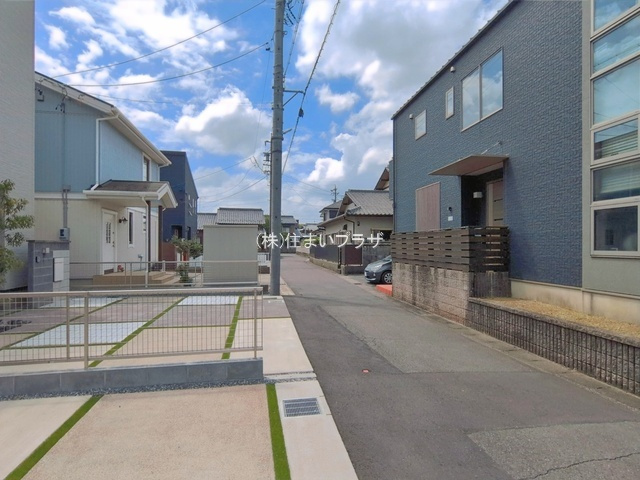 仲介手数料無料）一宮市今伊勢町宮後の前面道路含む現地写真