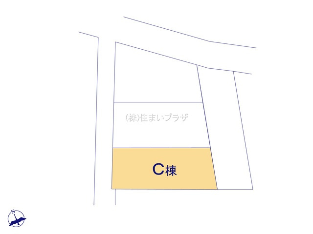 仲介手数料無料）一宮市今伊勢町宮後の区画図