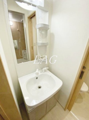 【洗面所】 | ミレニア草加住吉 | 独立洗面台です。