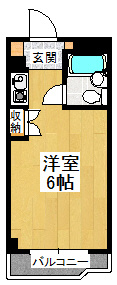 【間取り】 | ラフォーレ北野田