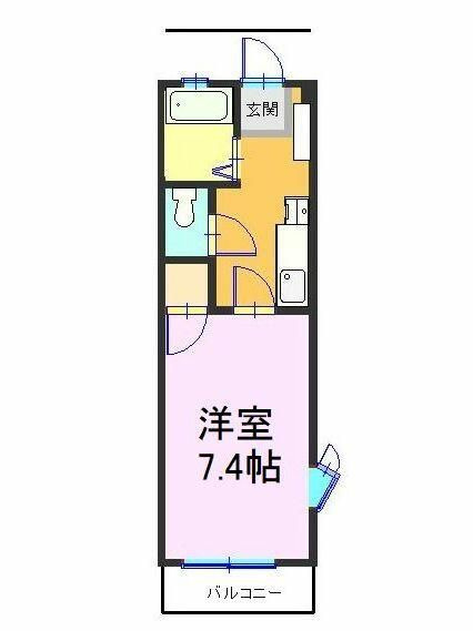 クレストヒルズの間取り