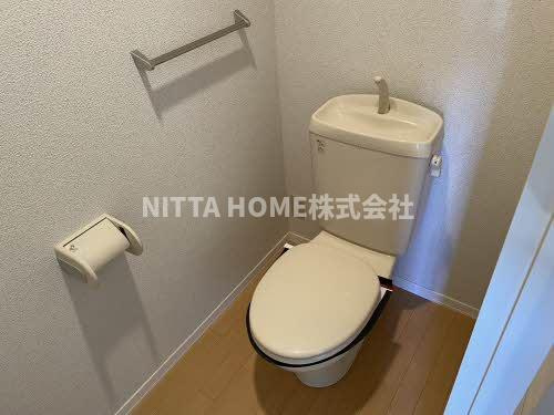 パール篠Ａ・Ｂ・Ｃのトイレ|落ち着いたトイレスペース◆