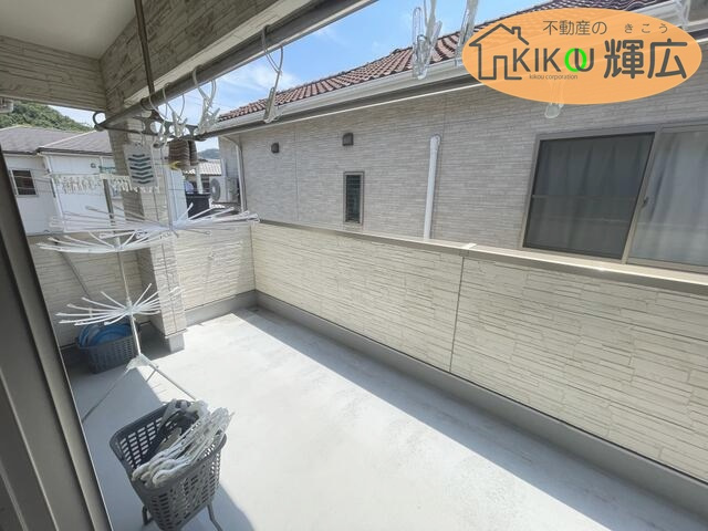 姫路市下手野4丁目　中古戸建のバルコニー