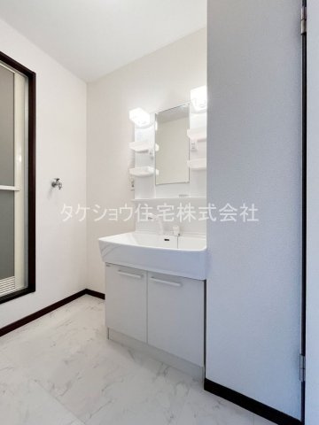 ソレイユ柳瀬Bの洗面所|※B101です。