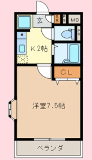 ロイヤルY宮原の間取り