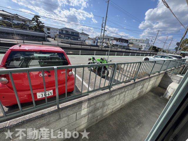 グリーンシャトールミエールのバルコニー