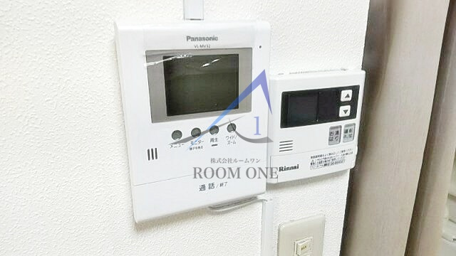 ＮＫサンパレスのセキュリティ|モニター付インターホンです。