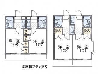 【間取り】 | レオパレス山科第8
