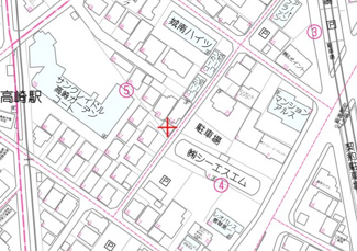【地図】 | 高崎市新後閑町土地
