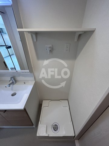 グランメゾン福の洗面所|洗濯パン
