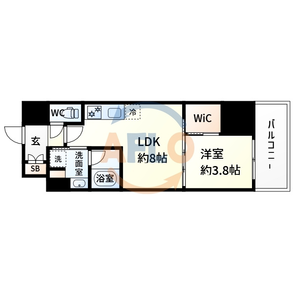 コンフォリア江坂の間取り|コンフォリア江坂　間取り