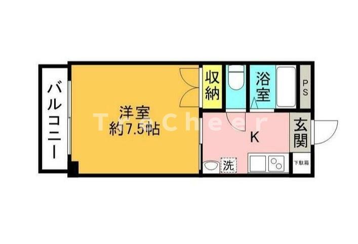 サンハイツタカノの間取り