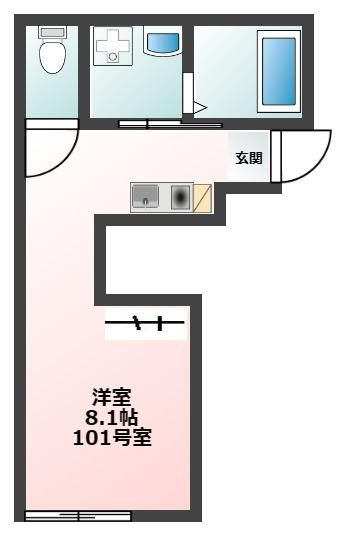【間取り】 | ルラシオン沼袋
