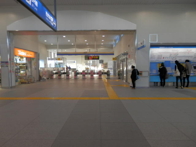 西武線改札口まで250m