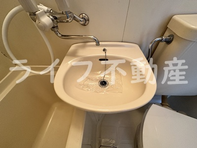 サンフォレスト布施の洗面所