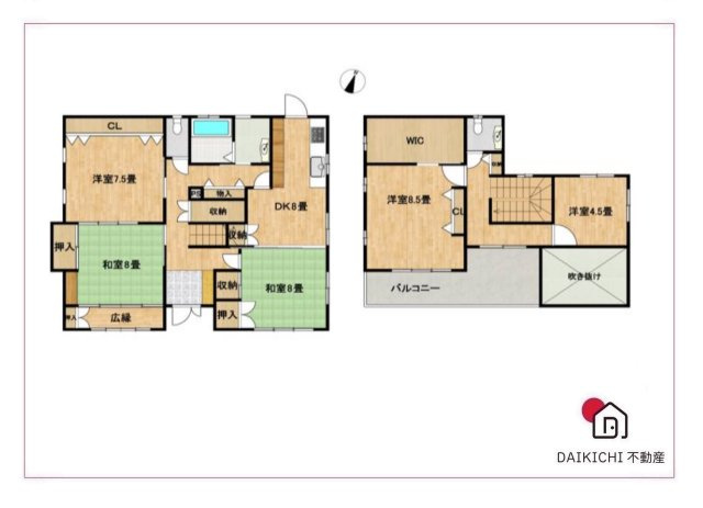 【間取り】 | 熊谷市久保島　中古戸建